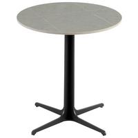 Couchtisch Grey Pearl 1 - Schwarz/Grau, MODERN, Keramik/Metall (50/55/50cm)