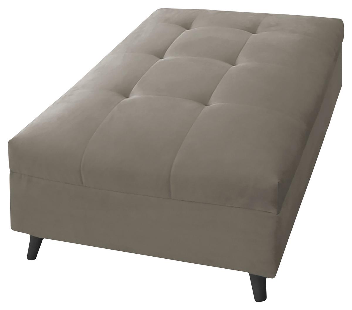 Ecksofa Pruno, Grau S: 247x174 Cm - Schwarz/Grau, Design, Textil (247/174cm) - MID.YOU
