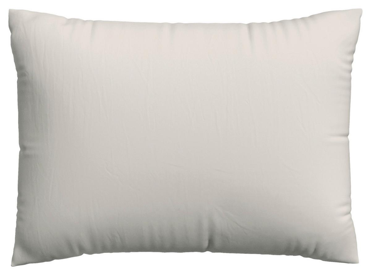 Kopfpolsterbezug Woven Satin - Beige, Basics, Textil (70/90cm) - Schlafgut
