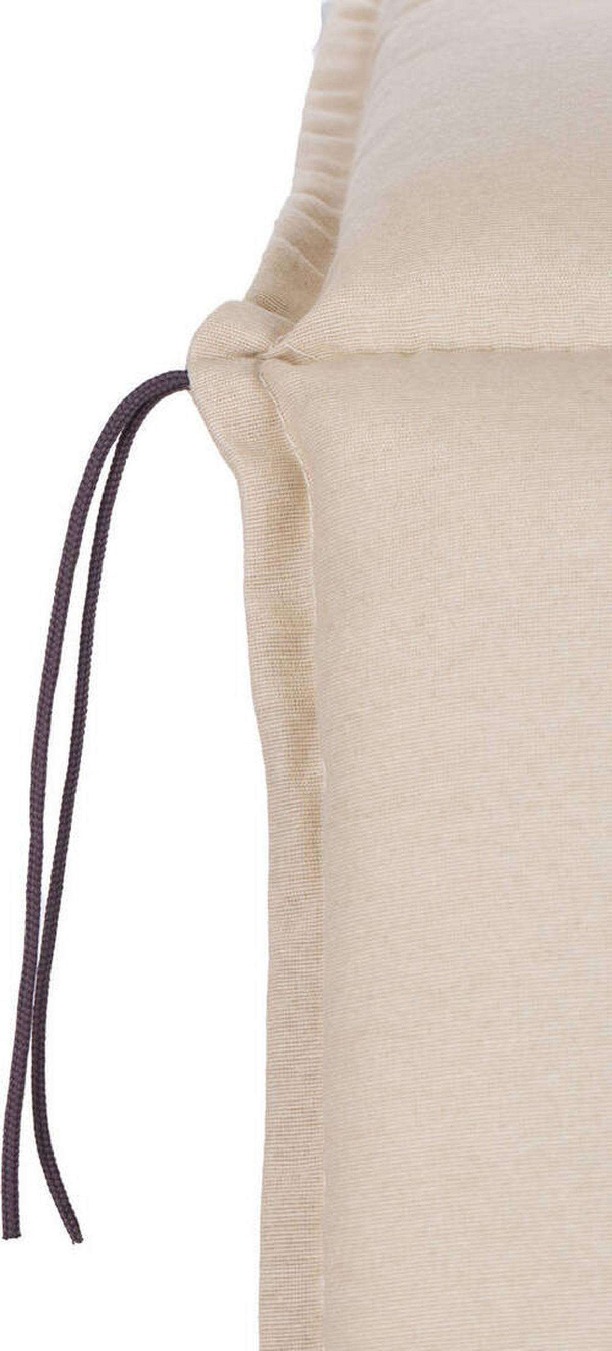 Auflage für Gartenliege Takume 191x58x8 cm Beige - Beige, Basics, Textil (191/58/8cm) - Gardenson