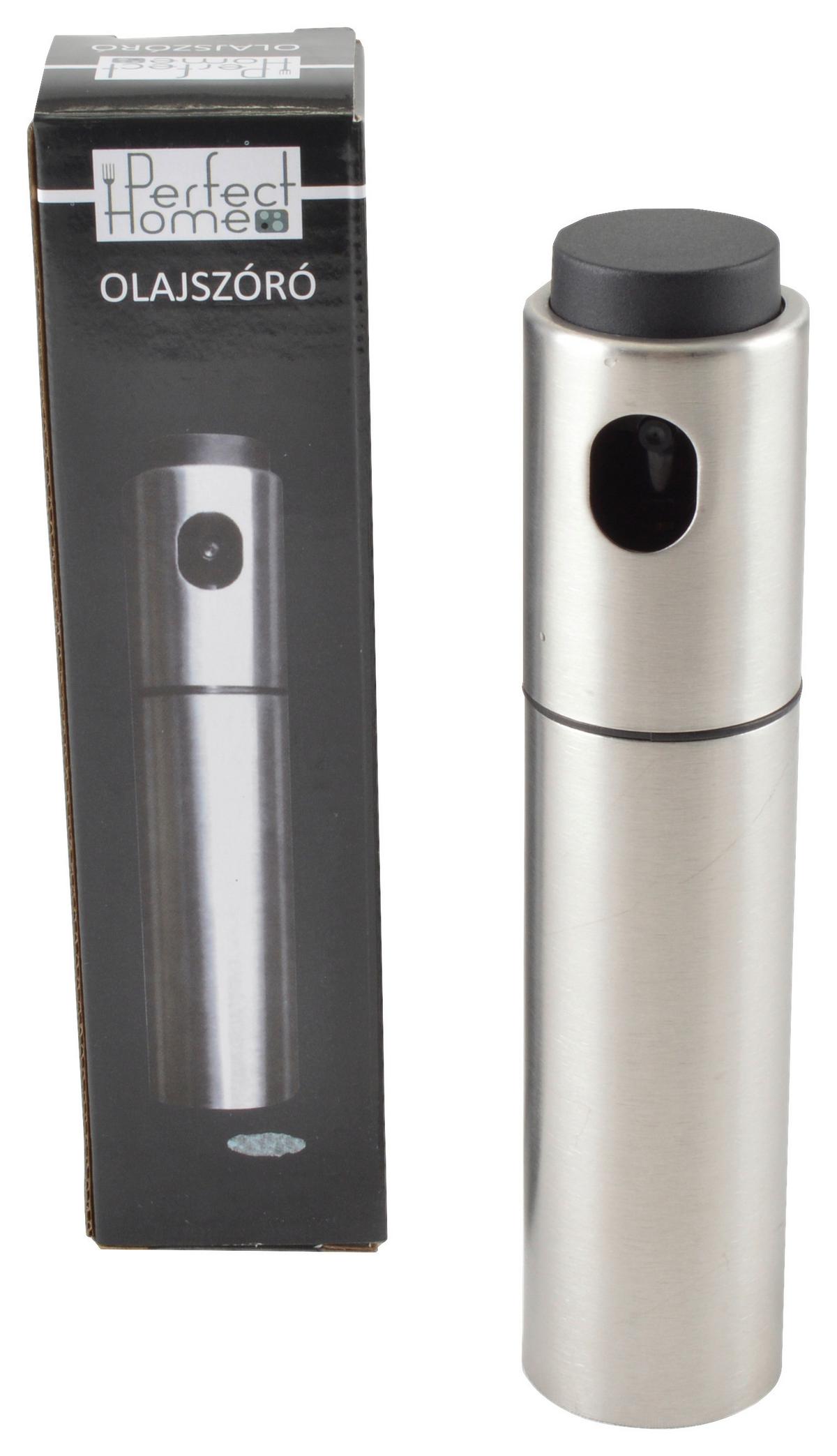 Ecet-/olajtartó Perfect Home - ezüsttölgy, fém