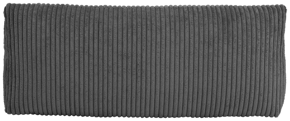 Rückenkissen Lenata 60x25 Cm Cord Grau - Grau, Design, Textil (60/25/12cm) - Max Winzer