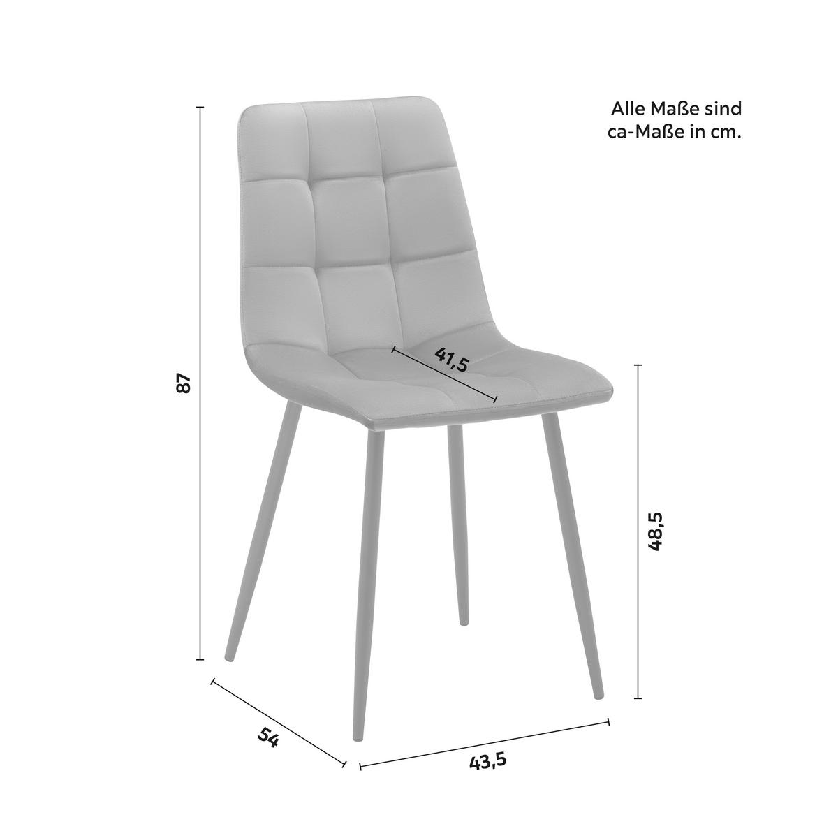 Jídelní židle RIA petrolejová - petrolej/černá, Moderní, kov/dřevo (43,5/87/54cm) - Bessagi Home
