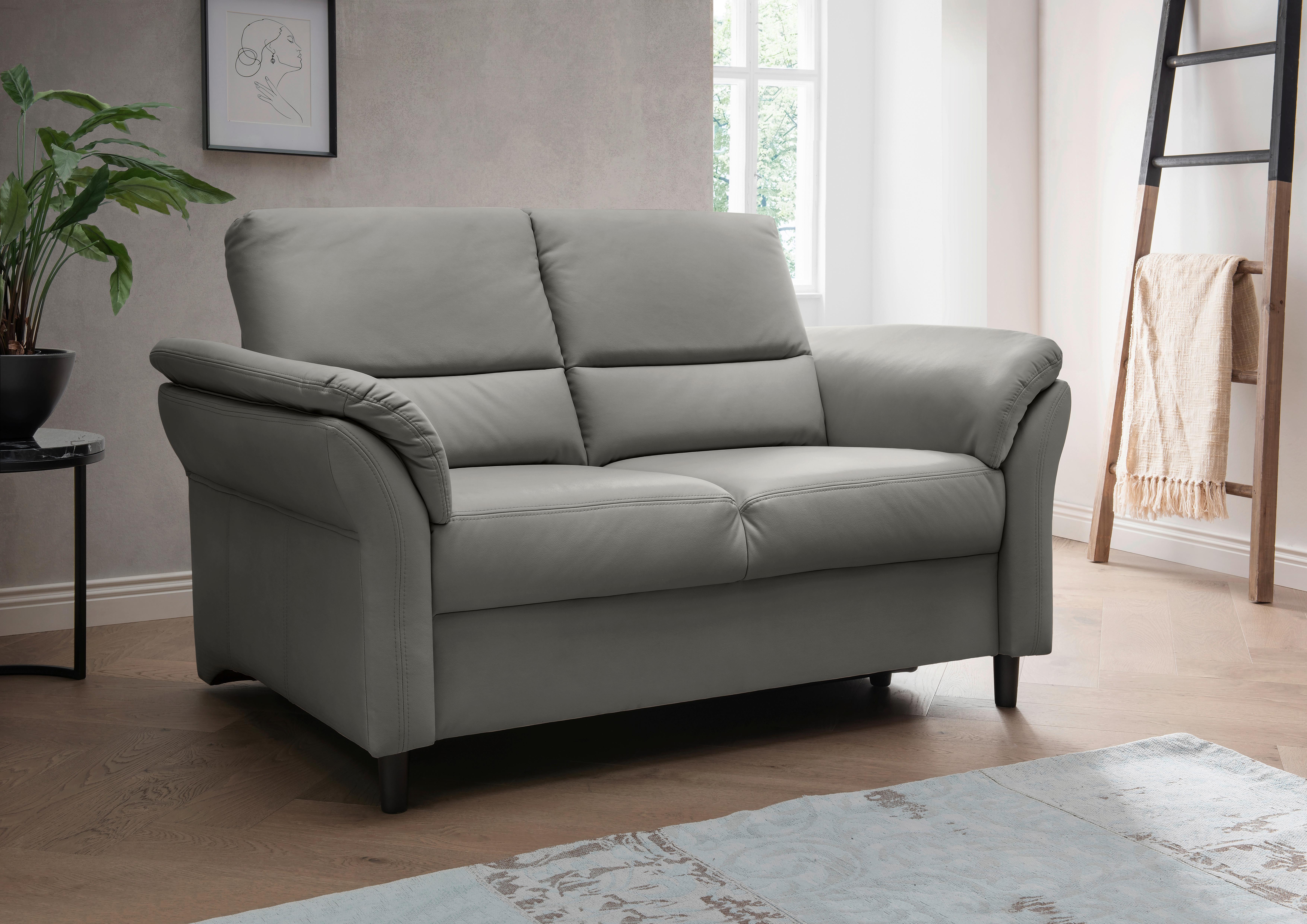 2-Sitzer-Sofa Cavoli, Grau B: 147 cm - Schwarz/Grau, MODERN, Textil (147/90/89cm) - Livetastic