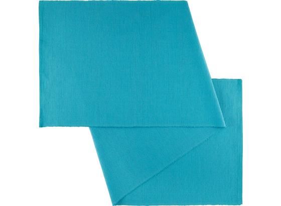 Obrus Behúň Maren - petrolejová, textil (40/150cm) - Mömax modern living Obrus Behúň Maren - petrolejová, textil (40/150cm) - Mömax modern living