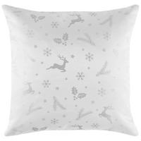 Zierkissen Lappland - Silberfarben, ROMANTIK / LANDHAUS, Textil (45/45cm) - James Wood