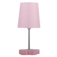 Tischleuchte 41-72955 Cat - Pink, Trend, Holzwerkstoff/Textil (14/14/32cm)