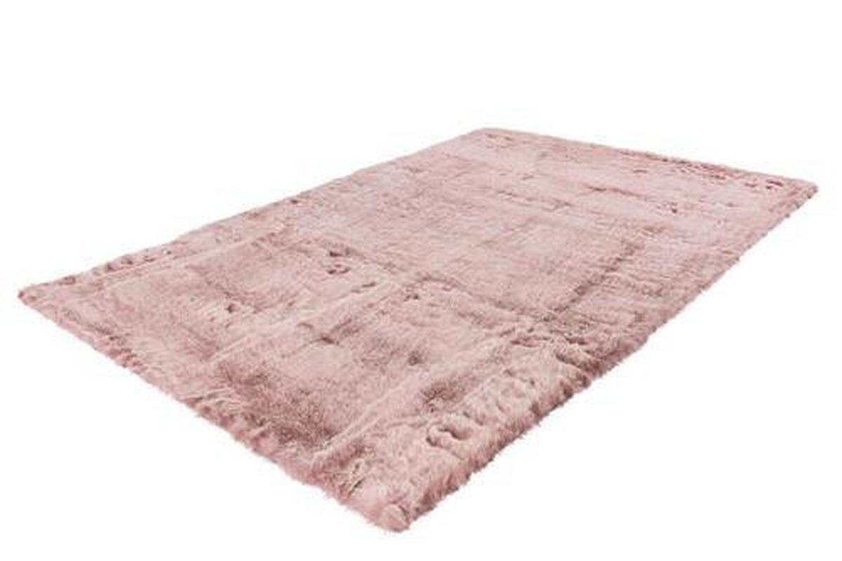 Hochflor Teppich Rosa Tender 80x150 cm - Rosa, Design, Textil (80/150cm) - Kayoom