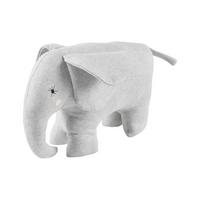 Hračka na maznanie ELLY sivá - sivá, Modern, textil (36/30cm) - Bessagi Kids