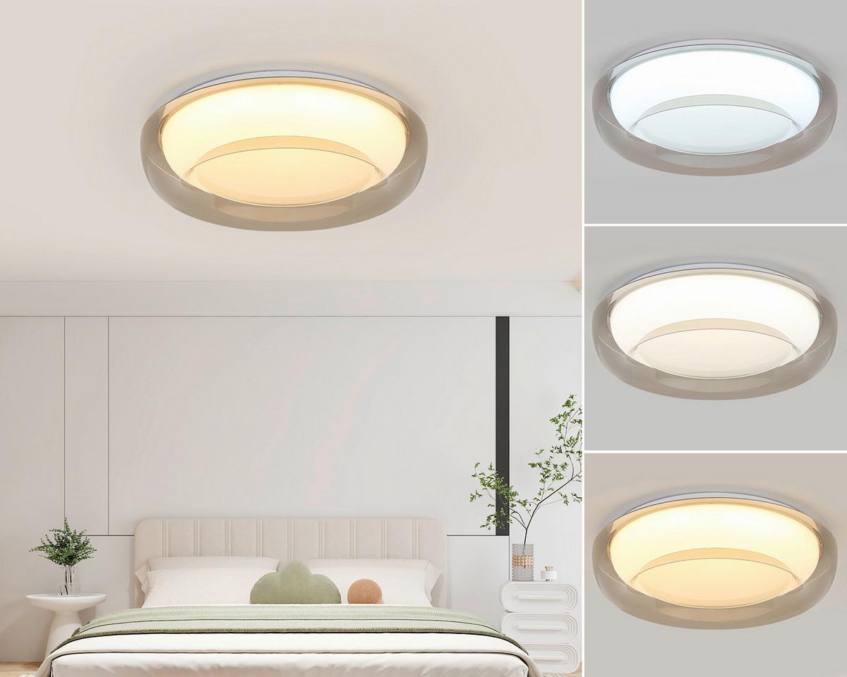 Led-deckenleuchte Lejla Ø 50 Cm - MODERN (38/10cm) - Luca Bessoni