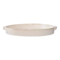 Serviertablett Tray Weiß B: 37 cm - Weiß, Design, Keramik (37/4.5/37cm)