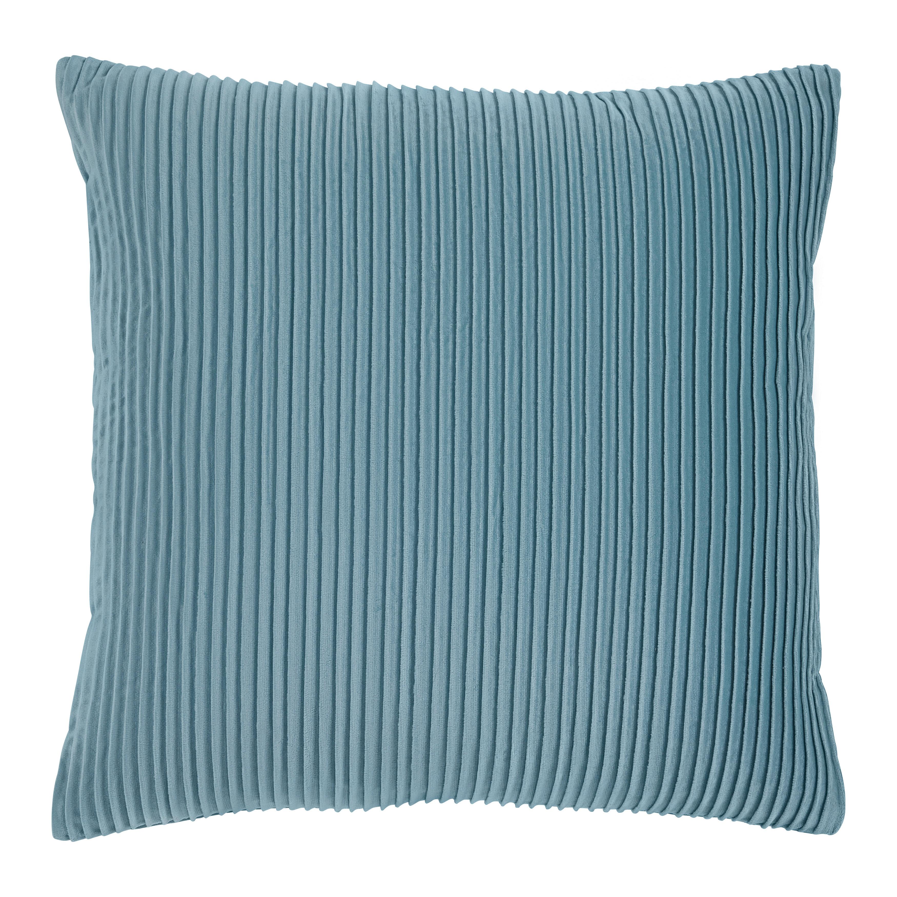 DEKORAČNÝ VANKÚŠ MELANIA - modrá, Romantik / Landhaus, textil (45/45cm) - Modern Living
