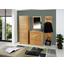 Garderobenpaneel Pure - Eichefarben, MODERN, Holz (48/165/30cm)