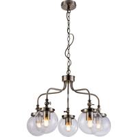 Pendelleuchte 35-70876 Ballet - Goldfarben/Schwarz, KONVENTIONELL, Metall (55/55/80cm)