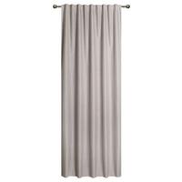 Vorhang mit Band Ohio 140x245 cm Hellbraun - Hellbraun, ROMANTIK / LANDHAUS, Textil (140/245cm) - James Wood