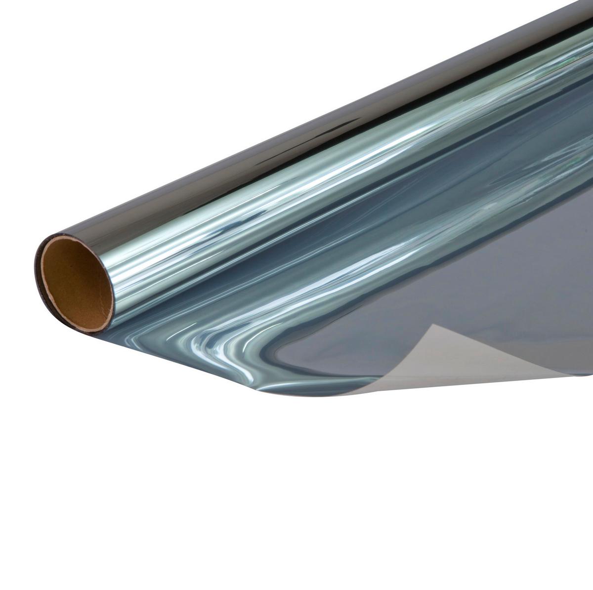 Sichtschutzfolie Ff Tf Tönung Uv-Schutz B/l: Ca. 75/150 Cm - Silberfarben, Basics, Kunststoff (75/150cm)