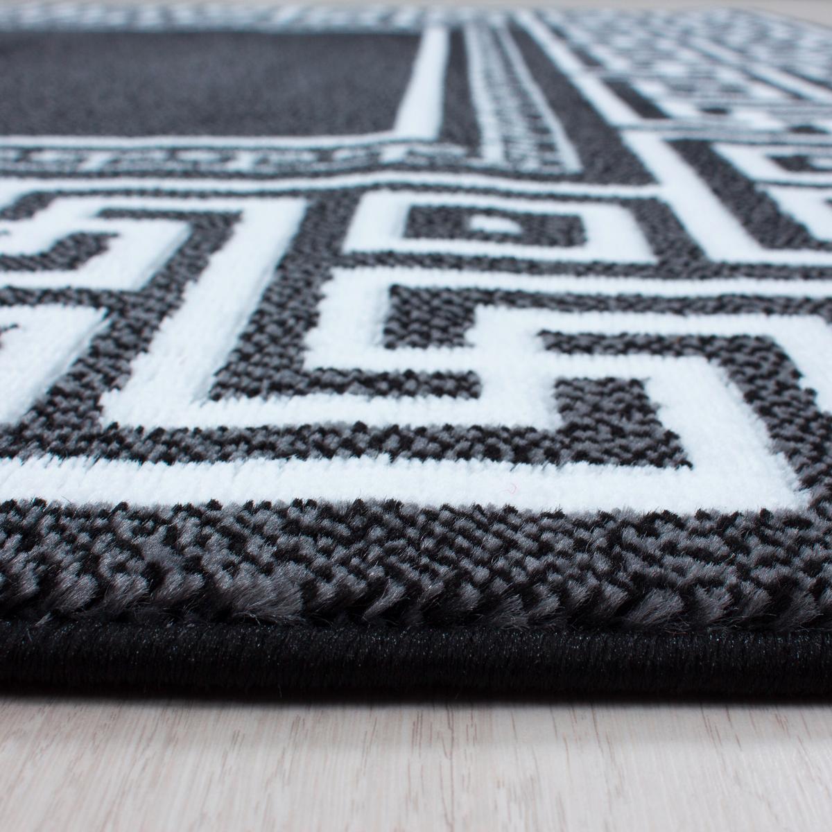 Flachwebteppich Parma - Schwarz, Design, Textil (240/340cm) - Novel