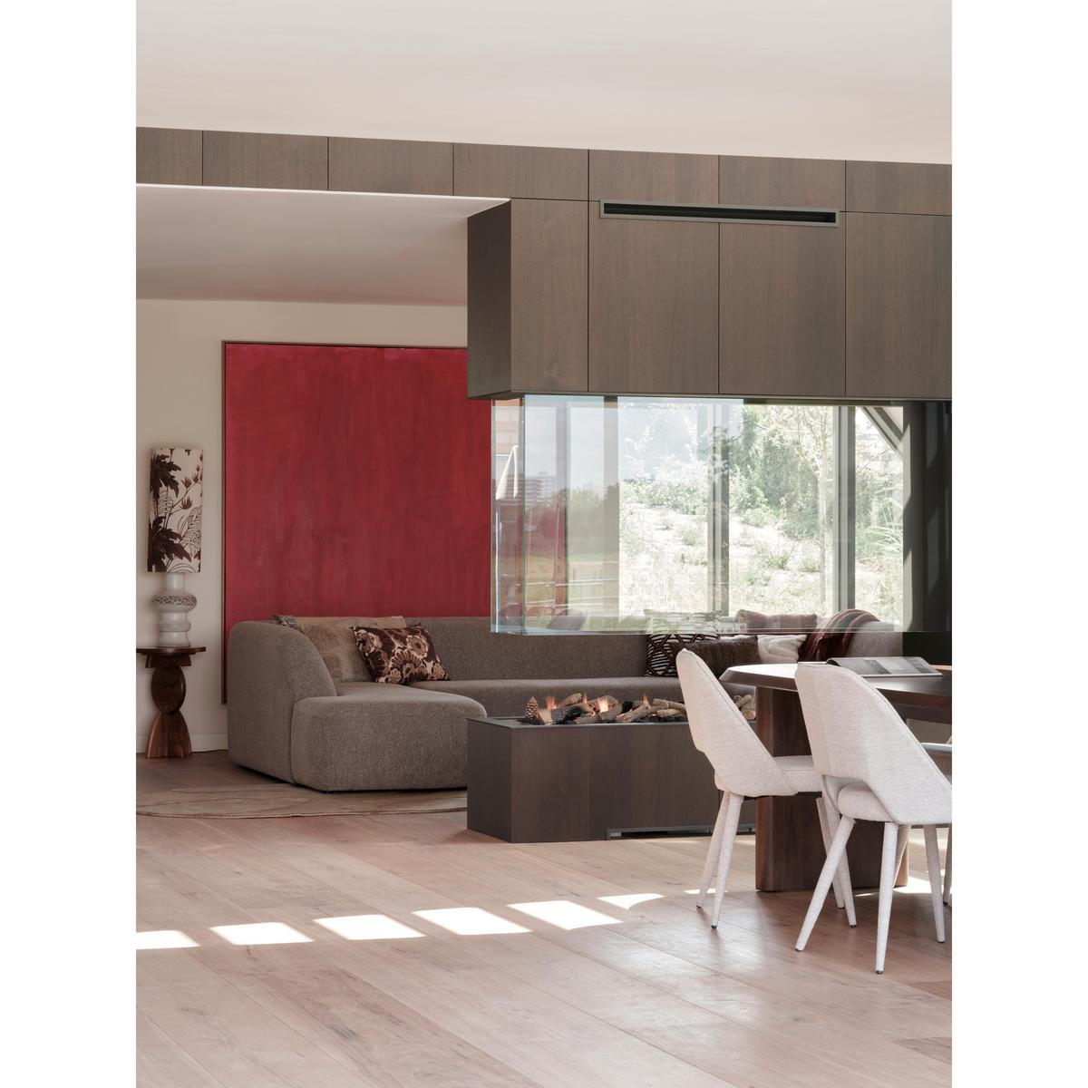 ESSTISCH Ellips Walnussfarben L: 240cm - Walnussfarben, MODERN, Holz (240/90/75cm) - Livetastic