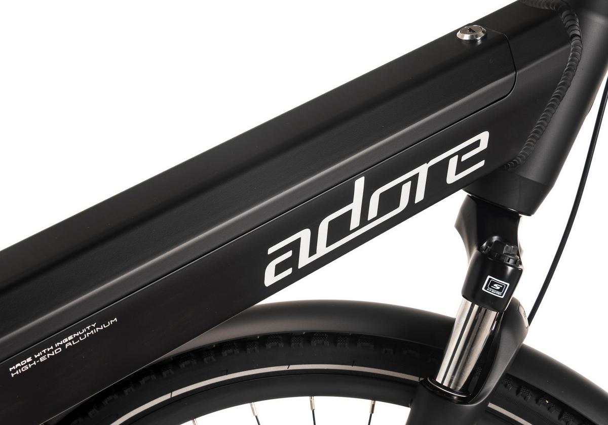 E-Citybike 28'' Schwarz - Schwarz, LIFESTYLE, Metall (180/70/100cm)