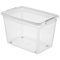 ÚLOŽNÝ BOX CHAOS - CA. 60L - průhledné, Moderní, plast (58,5/39,5/39cm) - Mömax