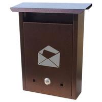 Postaláda Kültéri - bronz, Basics, fém (21/31.5/7cm)