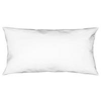 Kissenhülle Vicky 40x80 Cm Jersey Weiß + Reißverschluss - Weiß, KONVENTIONELL, Textil (40/80cm) - Ele