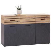 Kommode B: 150 Cm Limit Coast Evoke Eiche Dekor/matera - MODERN, Holzwerkstoff (150/91/40cm) - Ondega