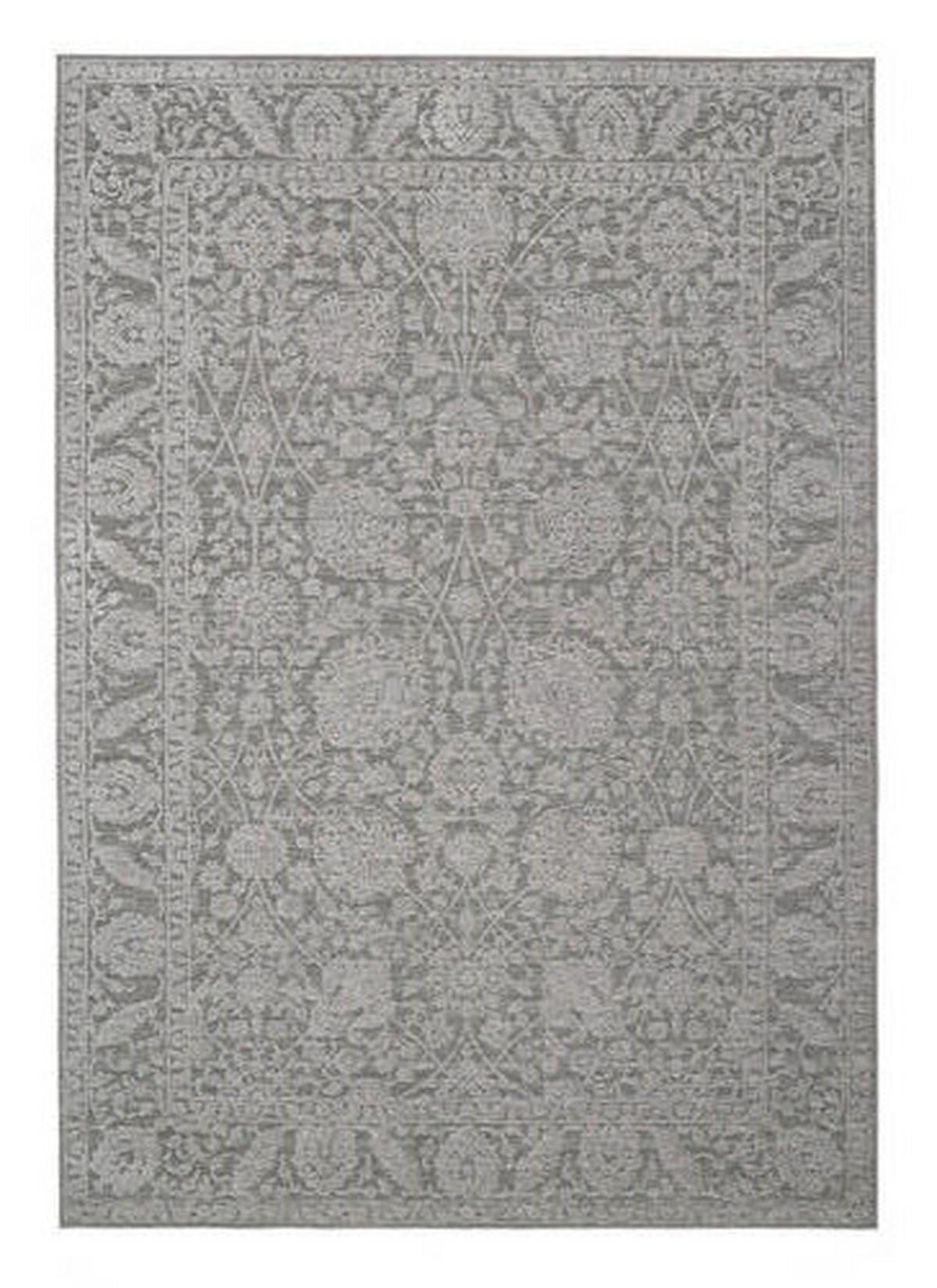 Webteppich Grau Denver 160 X 230 Cm - Dunkelgrau/Hellgrau, Design, Textil (160/230cm) - Musterring