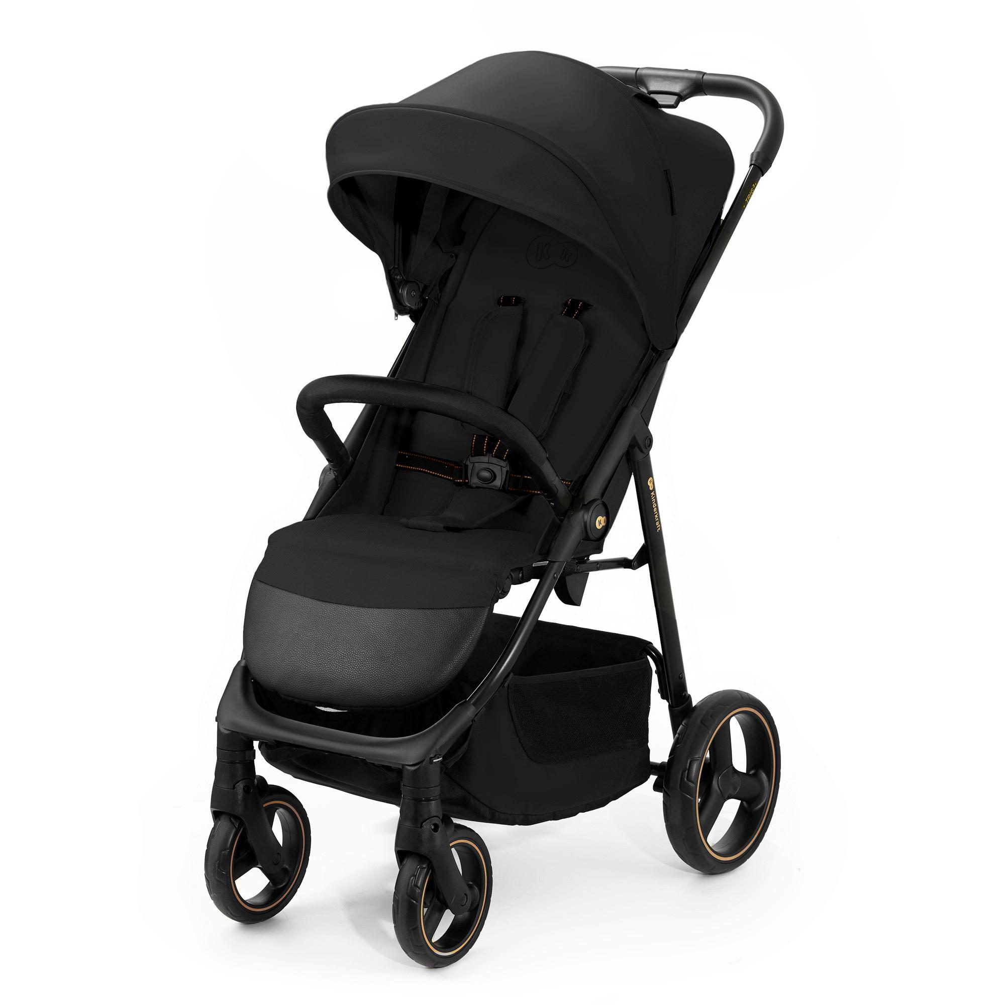 BUGGY Trig 3 Schwarz, B/H/T: 54x107,5x91cm - Schwarz, Basics (91/54/107,5cm) - Kinderkraft