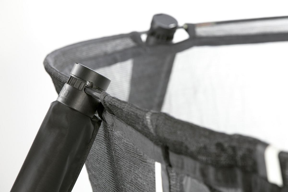 Trampolin 5375g - Grün, KONVENTIONELL, Metall (214/366cm) - Salta