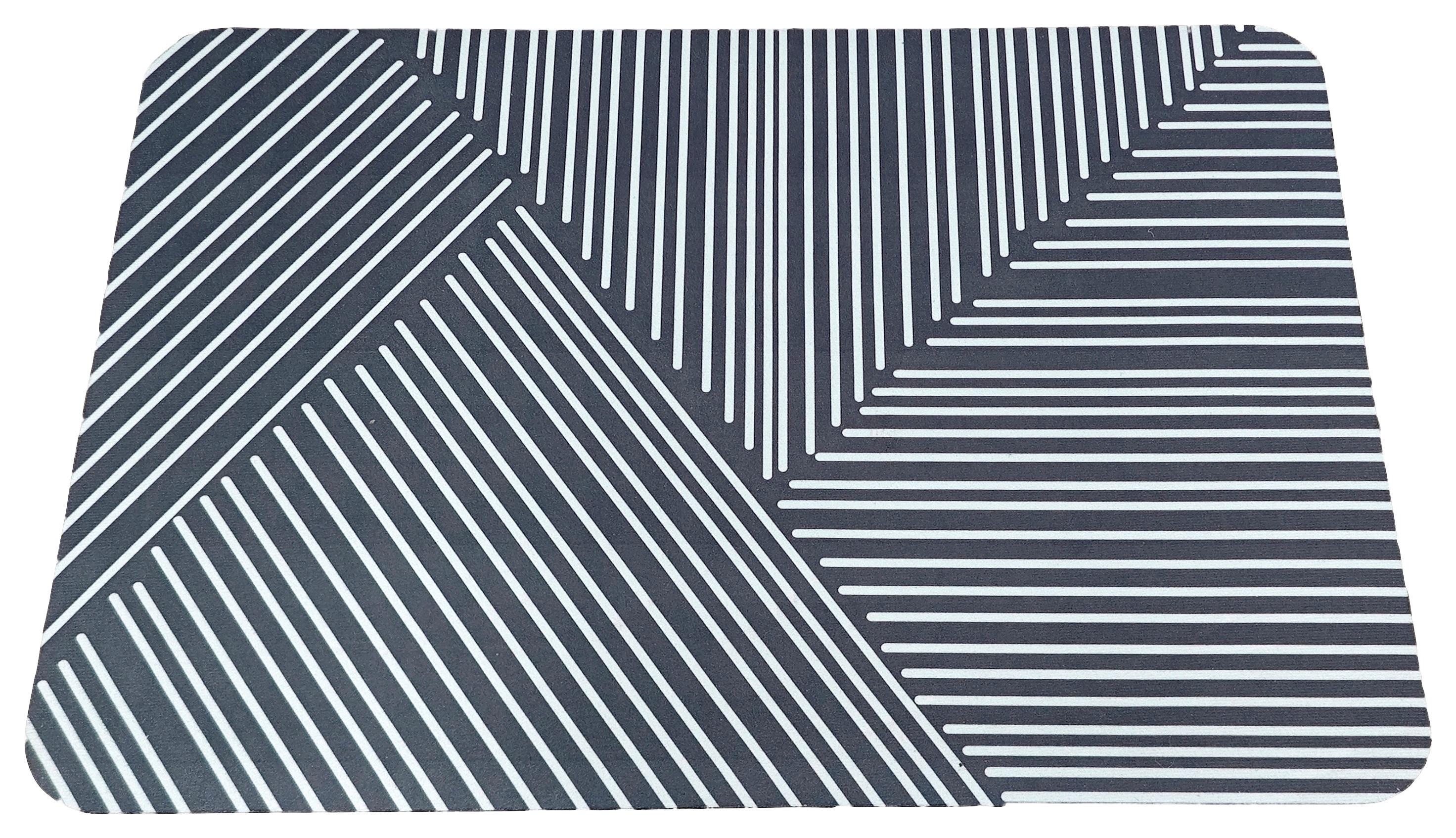 Fürdőszobaszőnyeg Silvana Kb. 40/60cm - antracit, Modern, műanyag (40/60cm) - Luca Bessoni