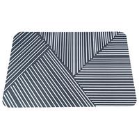 Fürdőszobaszőnyeg Silvana Kb. 40/60cm - antracit, Modern, műanyag (40/60cm) - Luca Bessoni