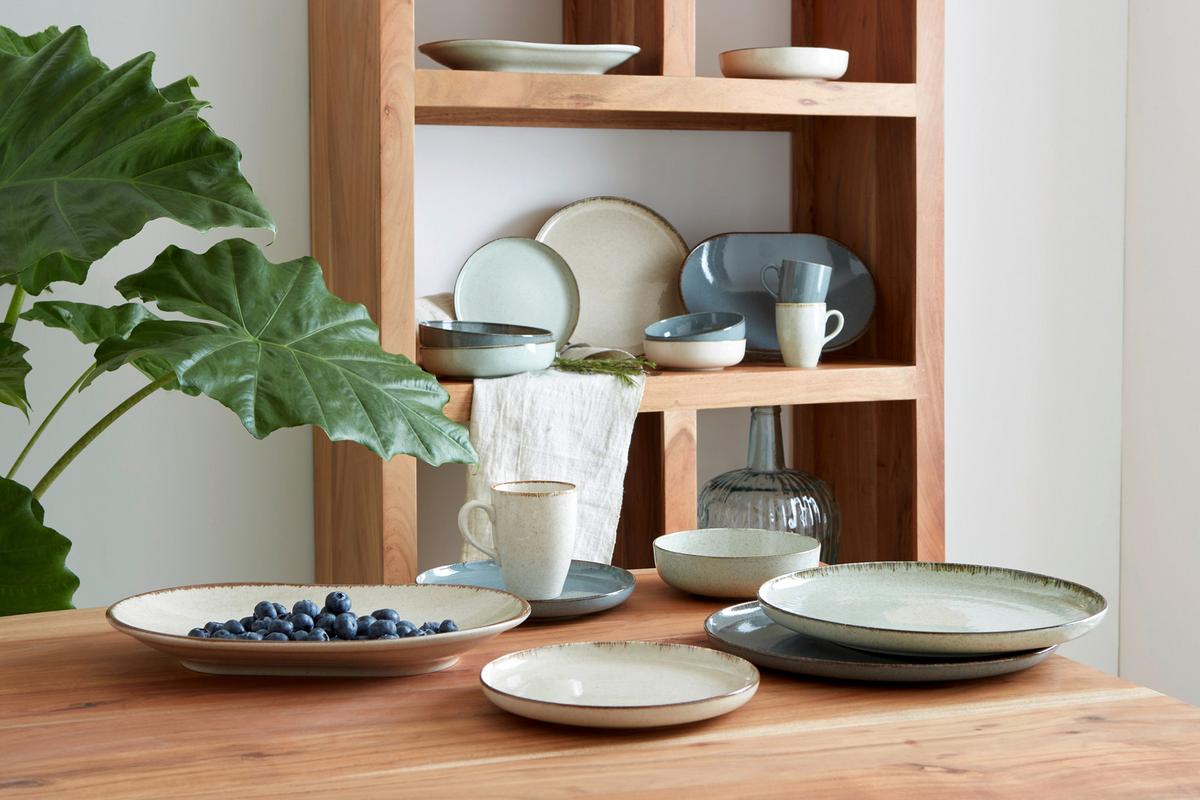 Kaffeebecher Porzellan 300 Ml Blau Sonora - Blau, MODERN, Keramik (11/8cm) - James Wood