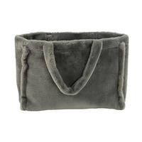 Nákupní taška LIZ - antracitová, textil (30/40cm) - Modern Living