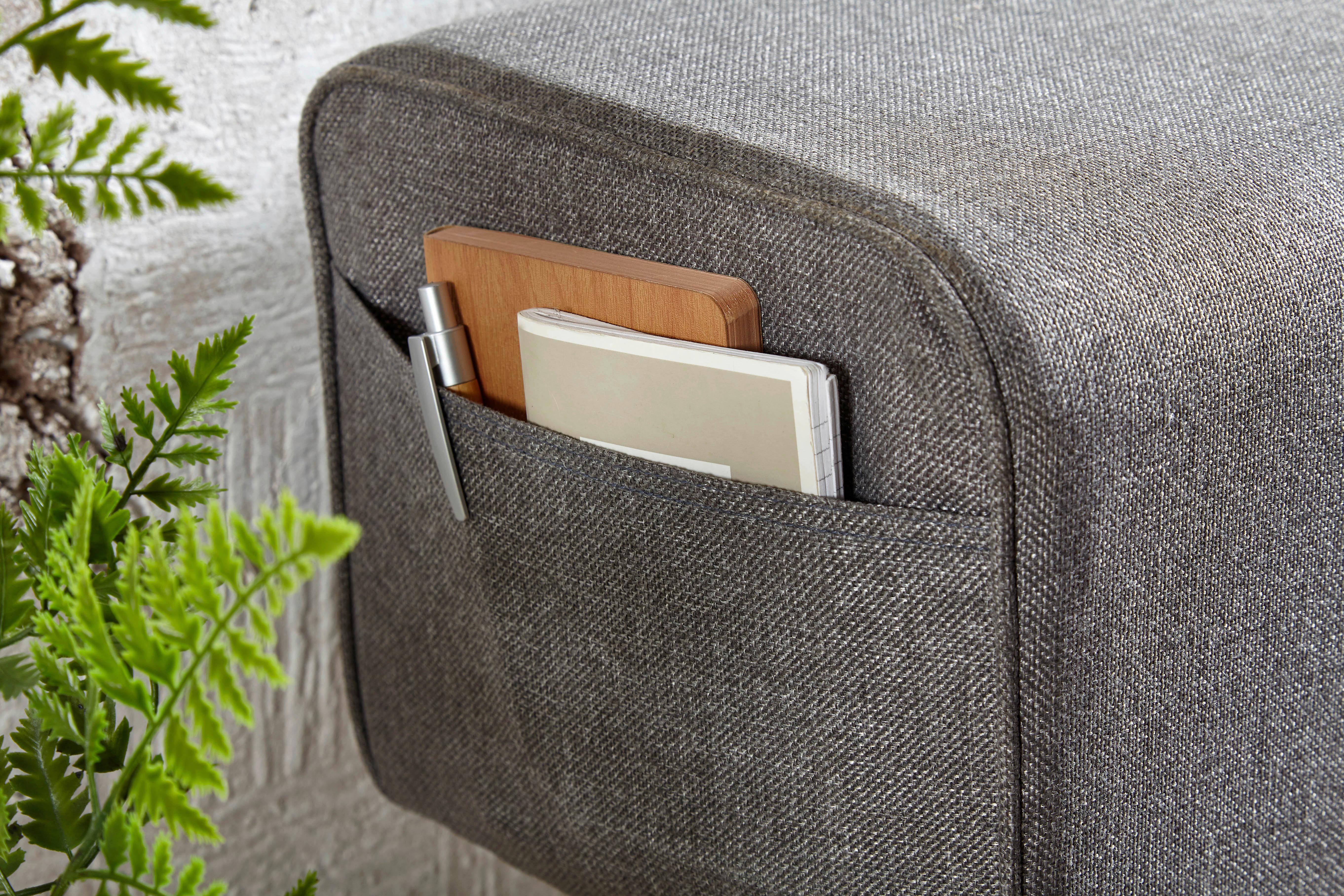 Garderobenbank mit Drehtüren