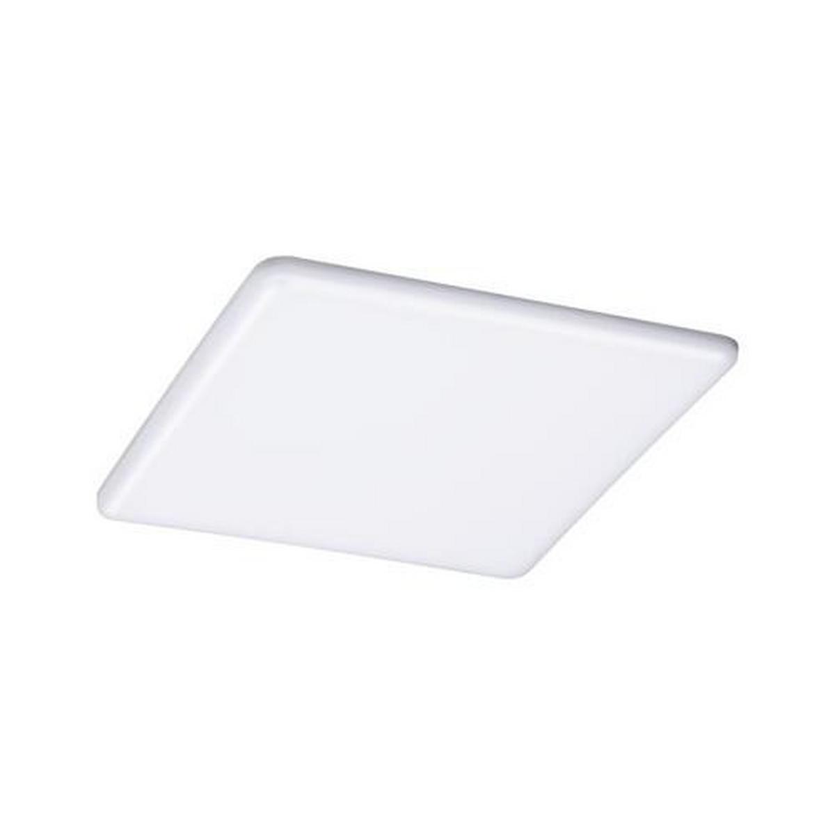 LED-Paneel L: 21,5 cm dimmbar - Weiß, Basics, Kunststoff (21,5/21,5/1cm) - Paulmann