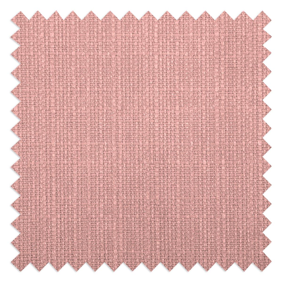 Ecksofa Beata Rosa S: 230x150 cm - Wengefarben/Rosa, Design, Textil (230/150cm) - Livetastic