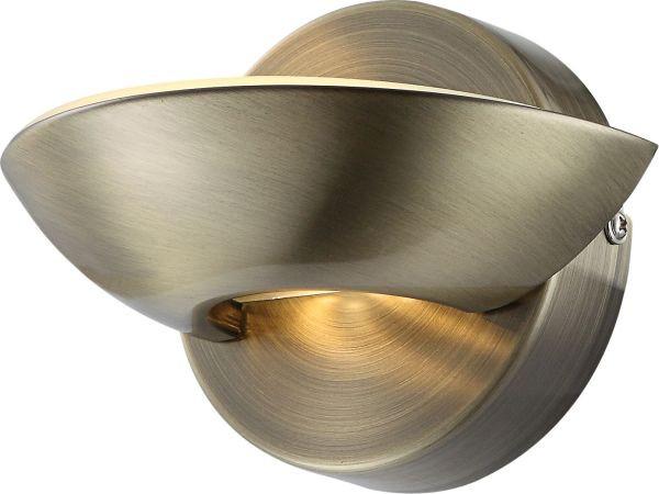 Halbrunde LED-Wandleuchte
