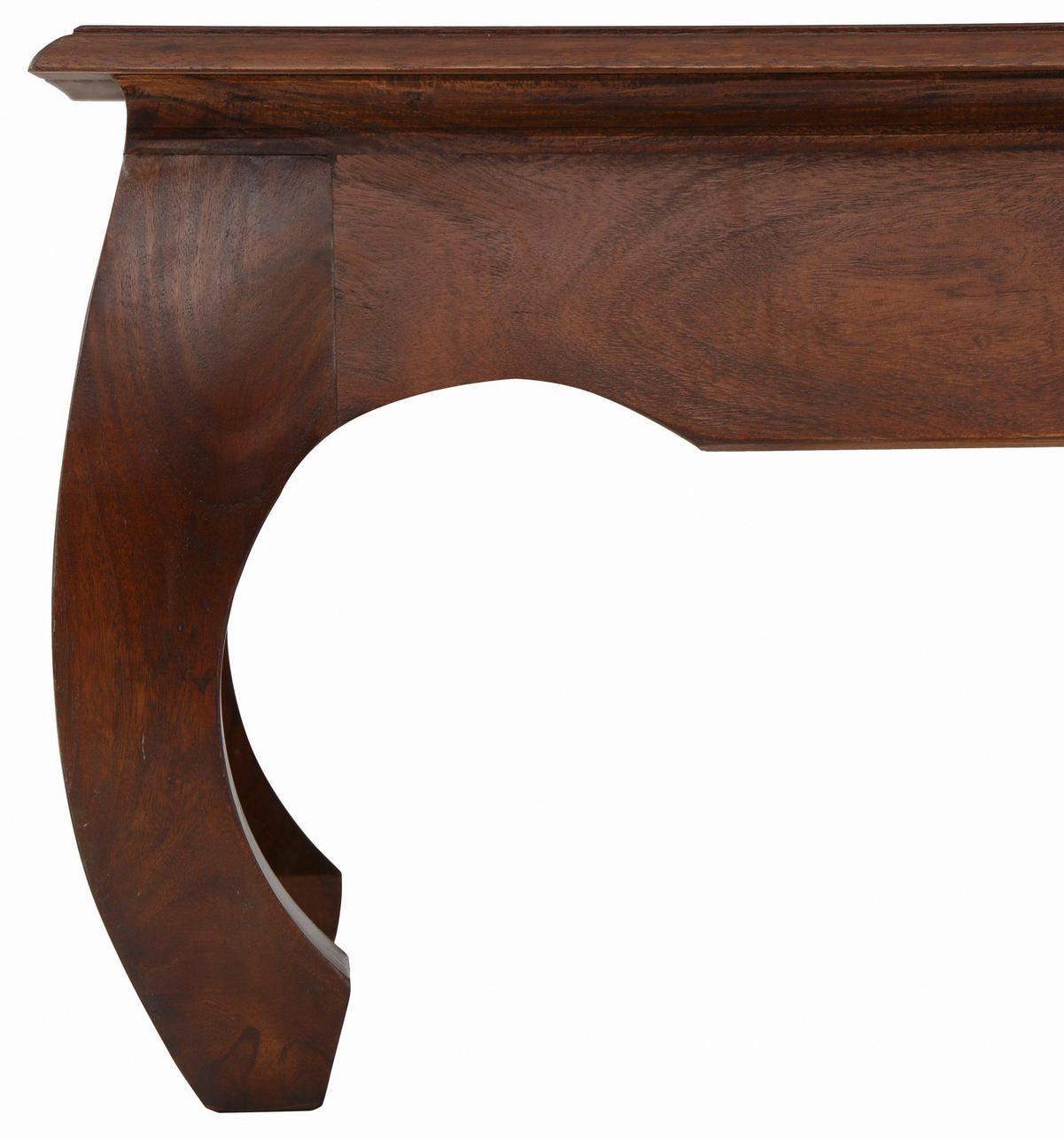 Couchtisch Kumar Braun - Braun/Akaziefarben, Design, Holz (110/40/60cm) - MID.YOU