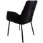 Stuhl Lounge Schwarz - Schwarz/Grau, MODERN, Textil/Metall (59,5/88,5/60,5cm) - Ombra Stuhl Lounge Schwarz - Schwarz/Grau, MODERN, Textil/Metall (59,5/88,5/60,5cm) - Ombra