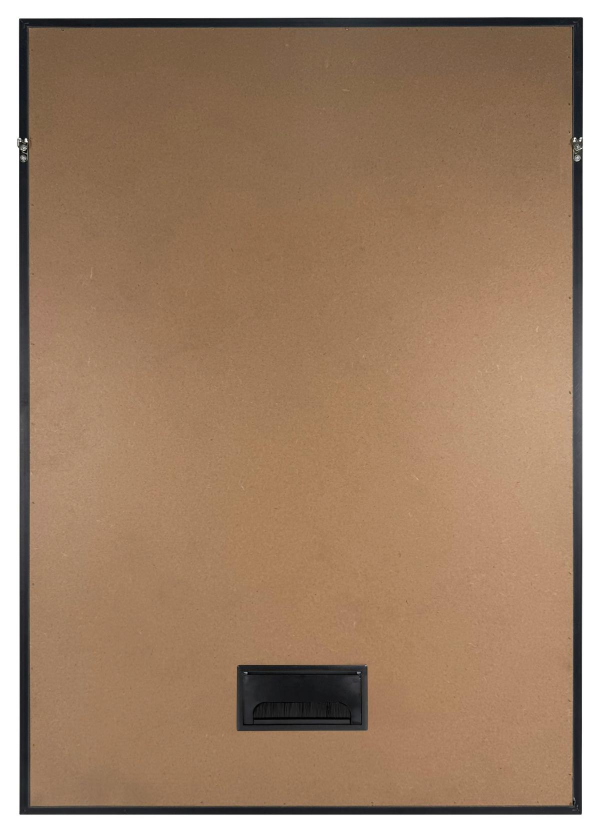 LED-Bild Neon Graffiti Thrower - Schwarz/Weiß, Basics, Holzwerkstoff/Kunststoff (70/100/3,5cm)