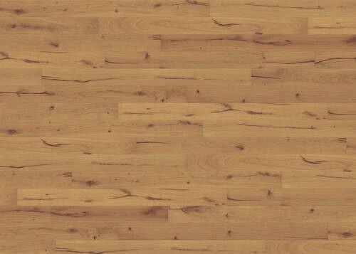 Parkettboden Eiche Mokka Landhausdiele Stärke 12mm - Mokka, Basics, Holzwerkstoff (17.3/108.5cm) - Living by HARO