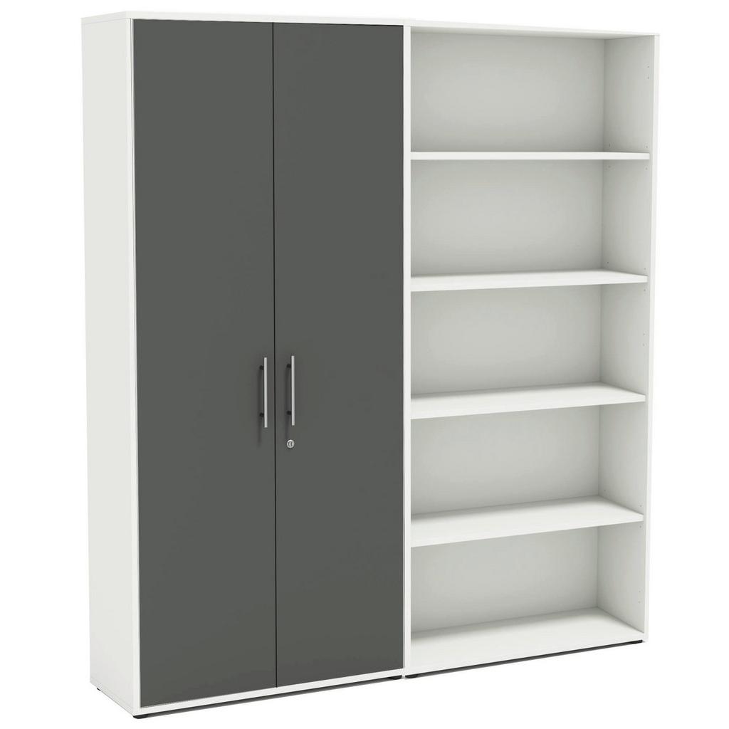 AKTENSCHRANK OFFICE EDITION - SW SET 1 HOCH