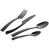 Sada příborů Style, 16dílná - černá, Moderní, kov - Premium Living