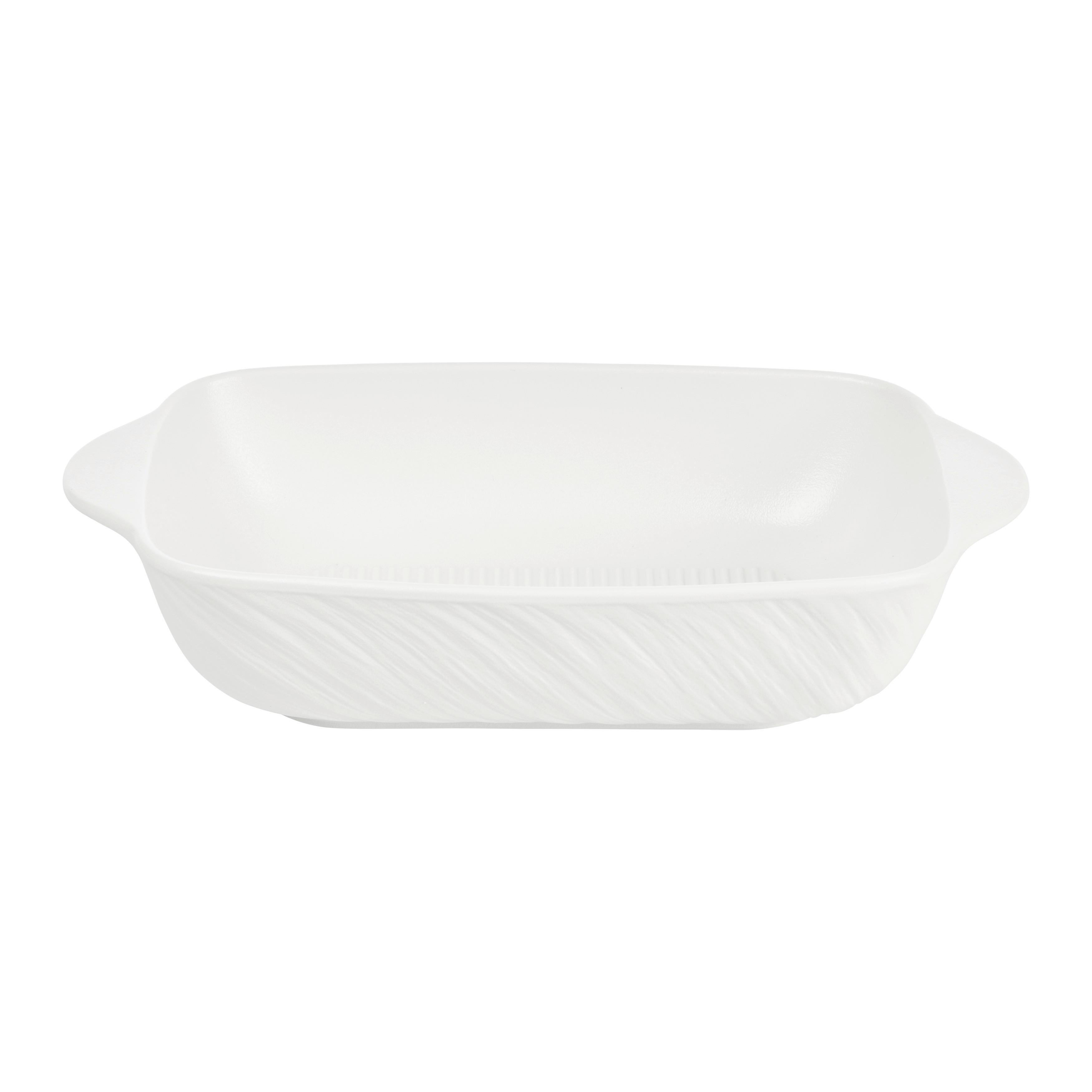 zapékací miska RUKI - L - bílá, Konvenční, keramika (27.3/19.5/7cm) - Mömax