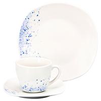 Kaffeeservice Patrisha - Weiß, Basics, Keramik - Luca Bessoni