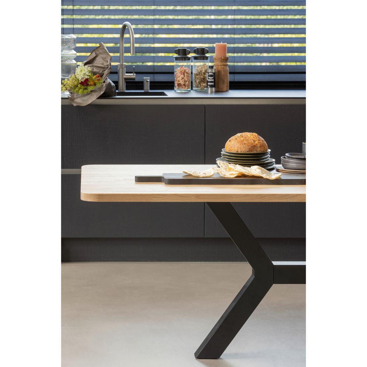 TISCHPLATTE Tablo Eichefarben L: 240cm - Eichefarben, MODERN, Holz (240/100/3cm) - Livetastic
