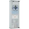Medizinschrank Omal Xxl Weiß 31x92 Cm Versperrbar - Weiß, Basics, Glas/Holzwerkstoff (31/92/18cm) - MID.YOU