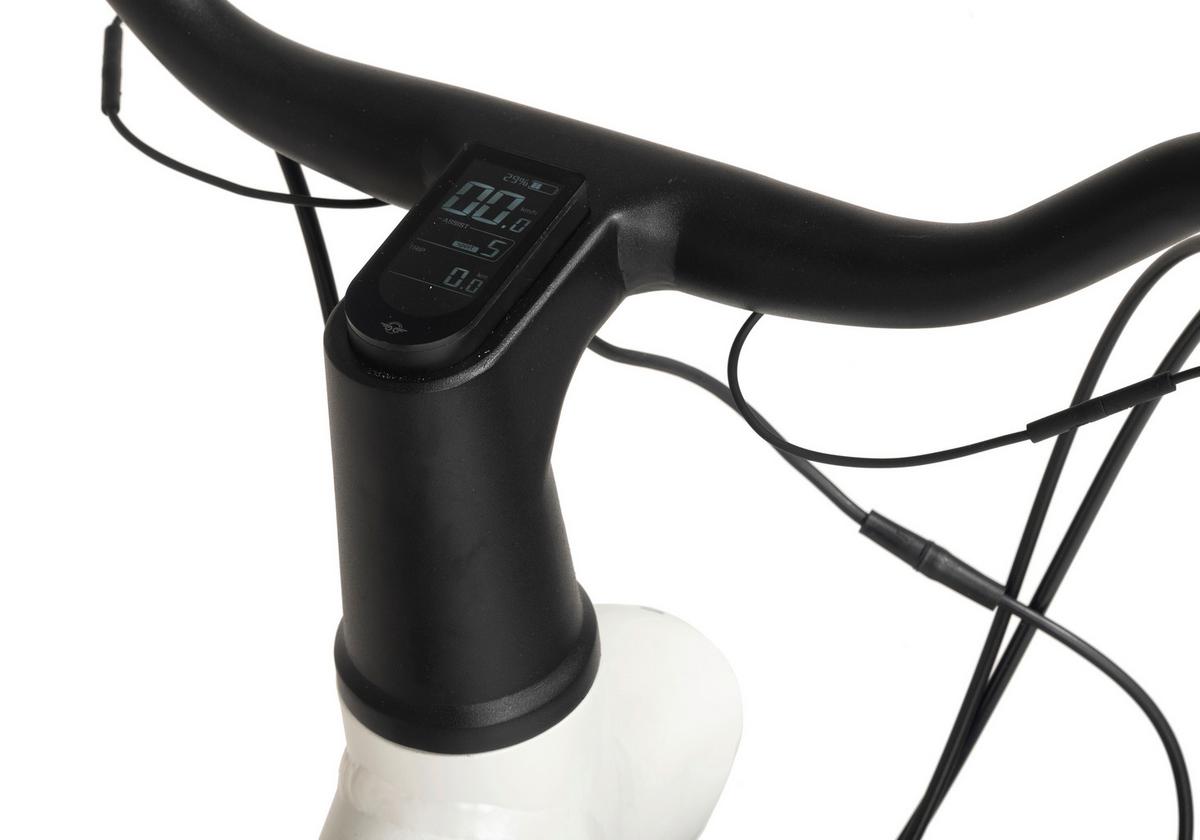 Elektrofahrrad Vogue Weiss - Weiß, Basics, Metall (180/70/100cm)