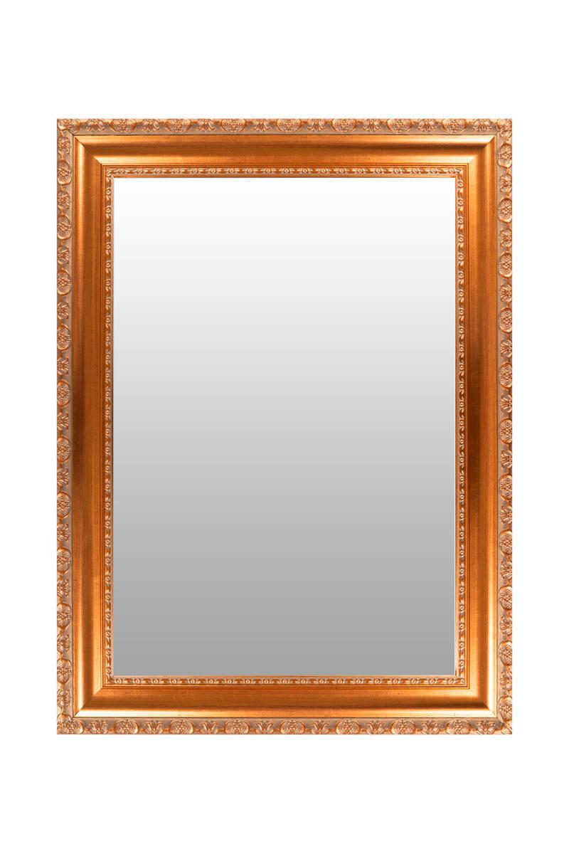 Wandspiegel Rechteckig 58,7x78,7 cm Goldener Rahmen - Goldfarben, Basics, Glas/Kunststoff (58,7/78,7/3cm)
